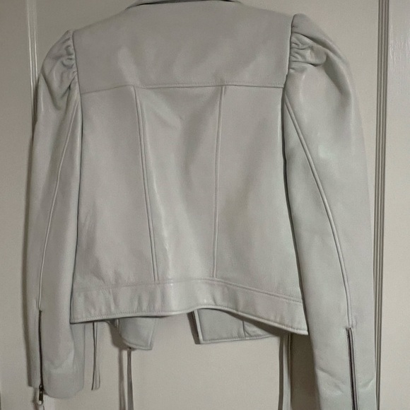 Retrofete white leather jacket - small - Picture 7 of 7